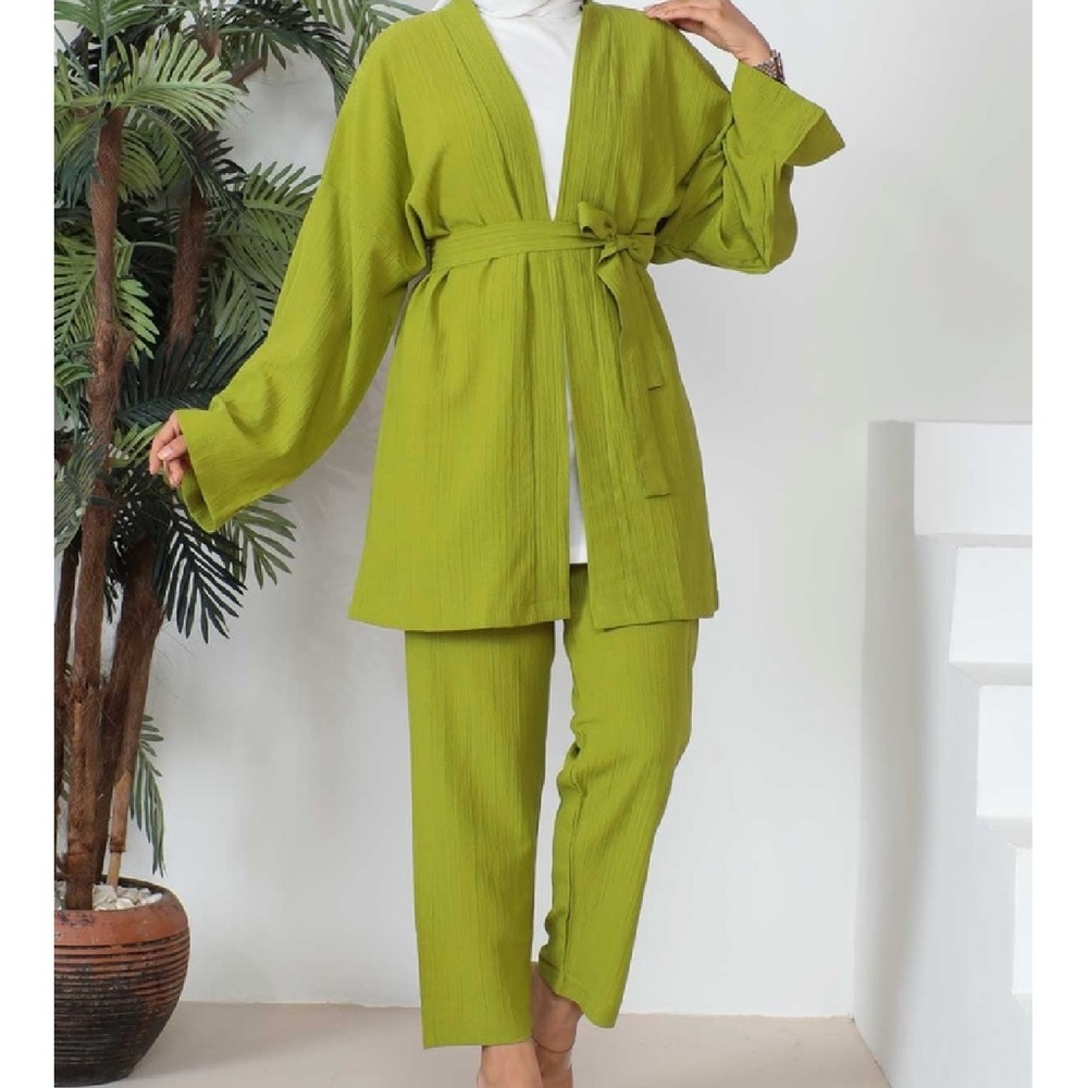 CARDIGAN AND PANT SET